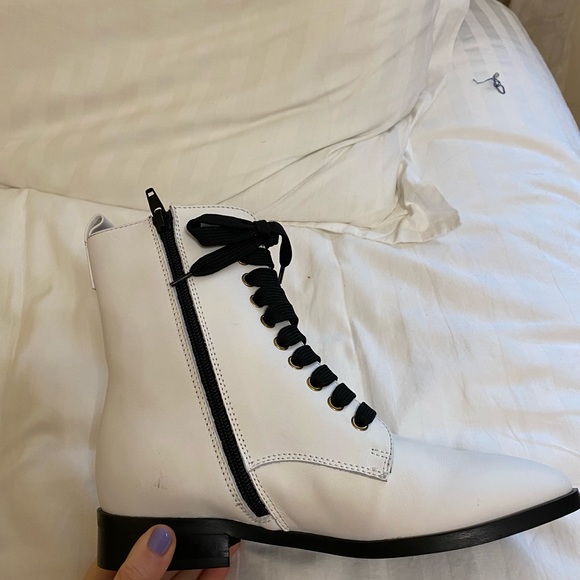 A.soliani Asti Leather Combat Boot - Picture 7 of 7